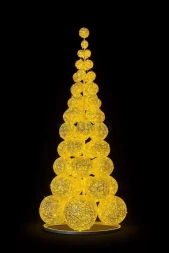 Светодиодная Елка из шаров композит 450 см., (SR286)