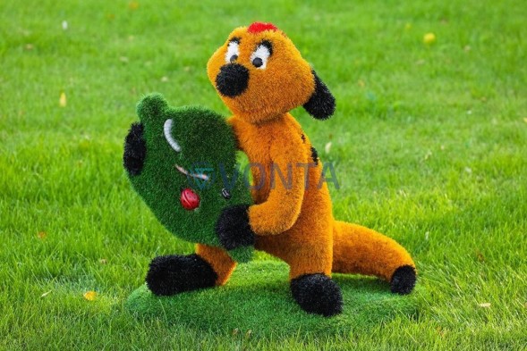 Топиари сурикат Гансало — газон Eco