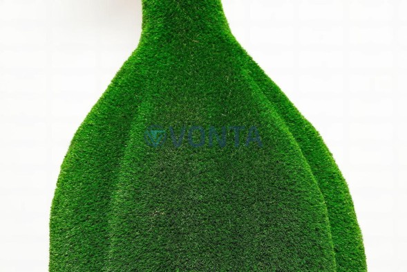 Топиари леди с зонтиком, Элизабет, платье № 4 — газон Eco