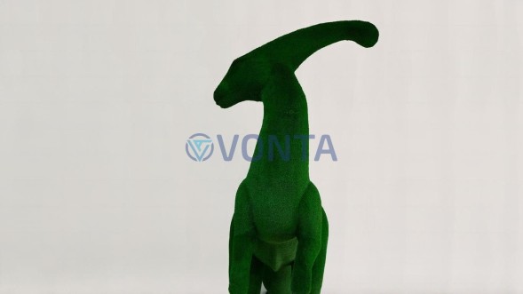 Топиари динозавр паразауролов — газон Есо