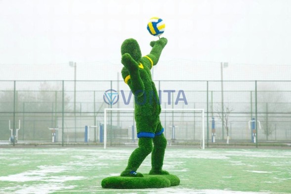 Топиари волейболист — газон Deluxe