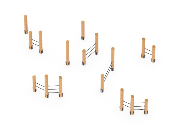 Площадка для лазания «Викинг», 891.16.01