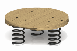 Платформа на пружине “Островок”, КБ-102