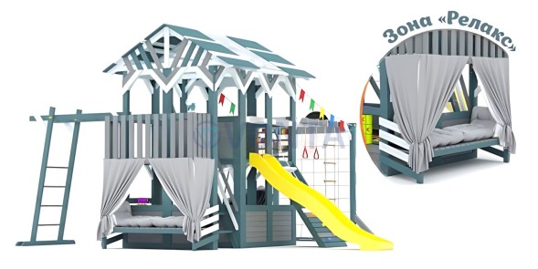 Детский игровой комплекс Савушка PlayHouse-3