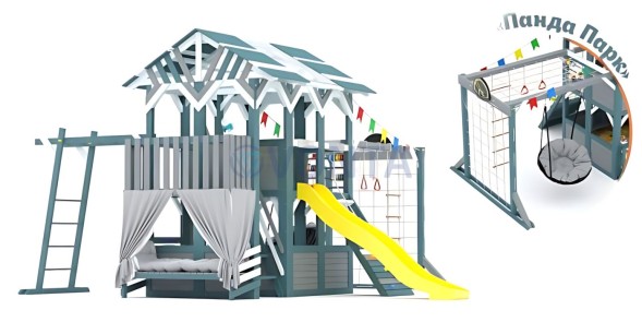 Детский игровой комплекс Савушка PlayHouse-3