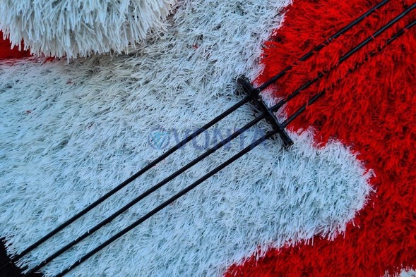 Топиари медведь-контейнер, музыкант, h=170см — газон Eco