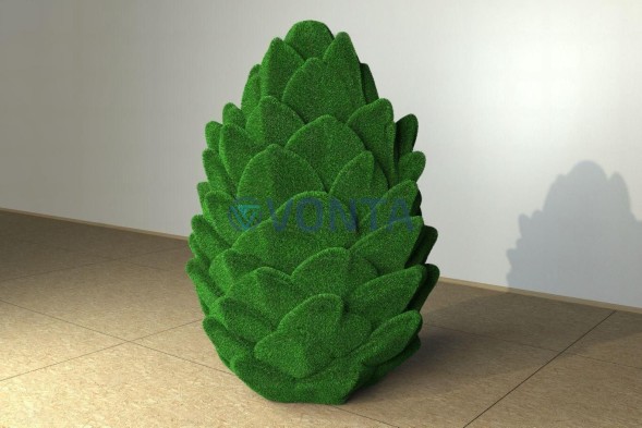 Топиари елочка шишечка — газон Eco