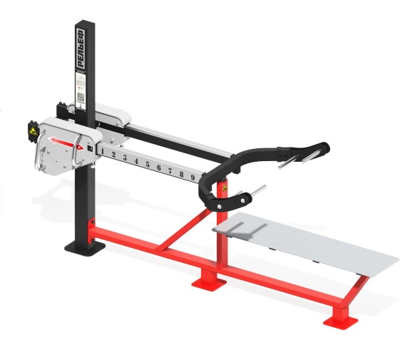 Уличный силовой тренажер для развития мускулатуры плечевого пояса с изменяемой нагрузкой из положени, УТН-06Г