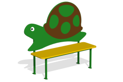 Скамья детская “Черепаха”, МФ-65.1