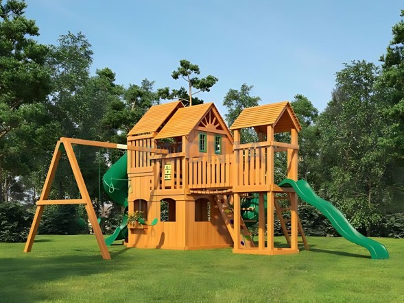 Деревянная детская площадка для дачи Igragrad Великан 3 (Макси)