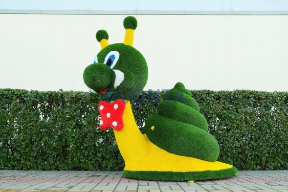 Топиари улитка Элли — газон Eco