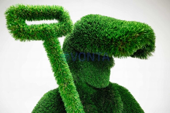 Топиари сталевар Саныч — газон Deluxe