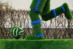 Топиари футболист — газон Deluxe Simple