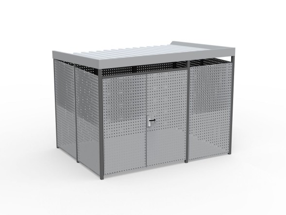 Контейнерная площадка для ТБО «Техас» на 3 контейнера, 255.06.03