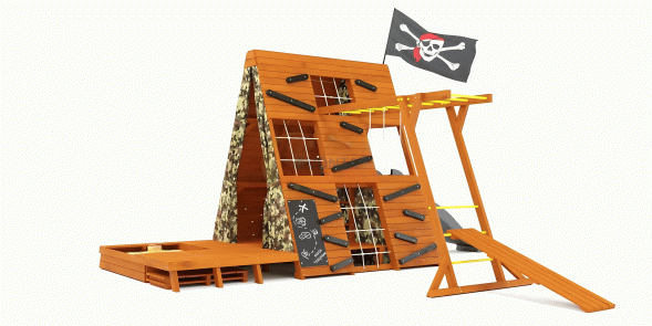 Спортивный домик Савушка База-5 (Милитари)