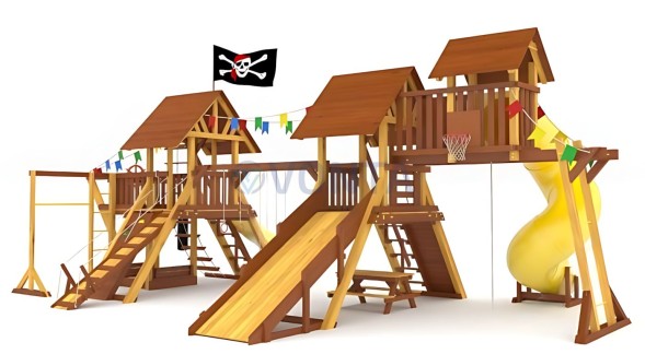 Детская площадка Савушка Люкс 1