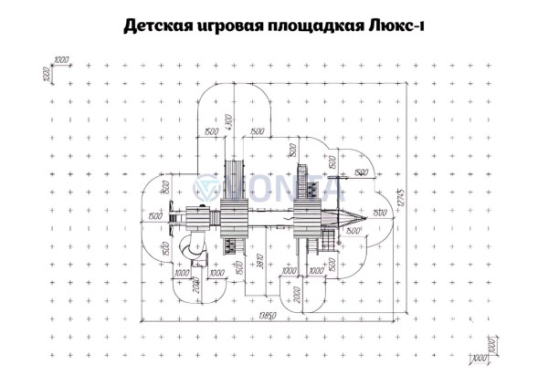 Детская площадка Савушка Люкс 1