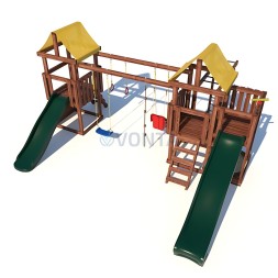 Детская площадка CustWood Junior Color JC18