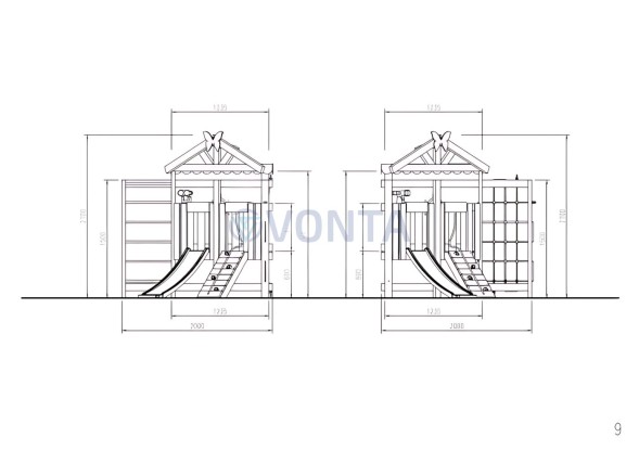 Игровой комплекс Савушка Baby club 9