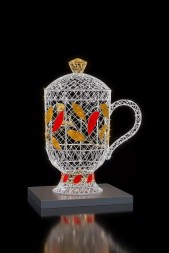 Светодиодная инсталляция Кружка 150 см.
