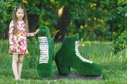 Топиари коньки фигурные — газон Eco