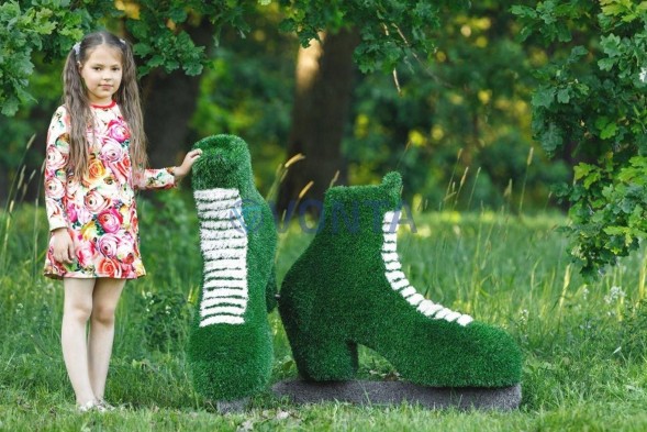 Топиари коньки фигурные — газон Eco