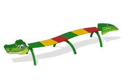 Скамья детская “Крокодил”, МФ-39.1