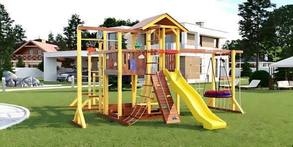 Детская площадка Савушка Семейная Comfort Plus