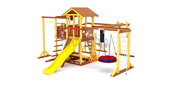 Детская площадка Савушка Семейная Comfort Plus