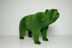 Топиари медведь Бачо, h=145 см — газон Deluxe Green