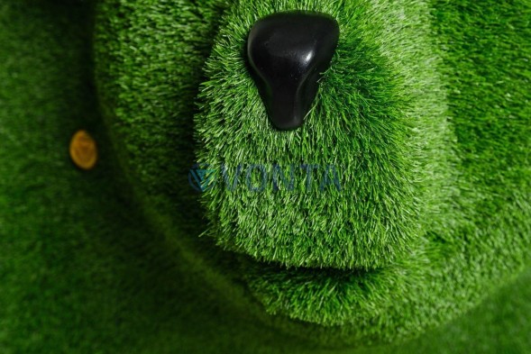 Топиари медведь Бачо, h=145 см — газон Deluxe Green