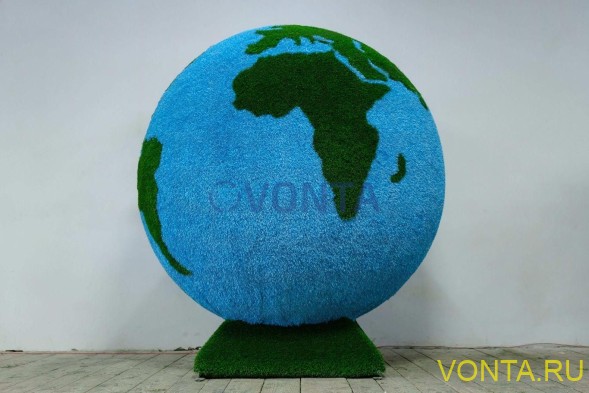Топиари глобус Кристофора — газон Eco