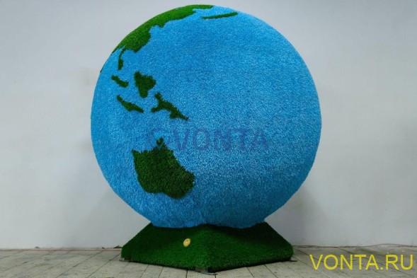 Топиари глобус Кристофора — газон Eco