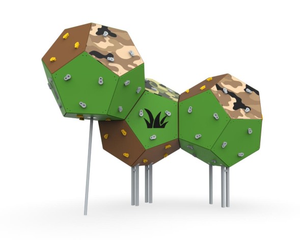 Лаз-додекаэдр «Хаки» Тип 3, 550.11.03