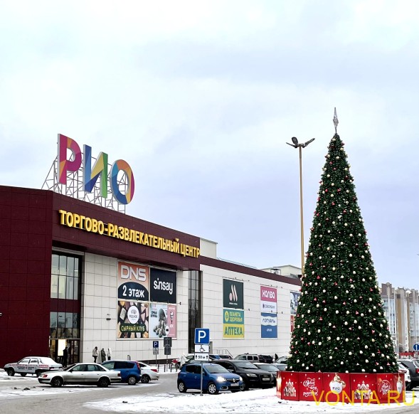 Уличная каркасная сосна «Уральская» 8 м