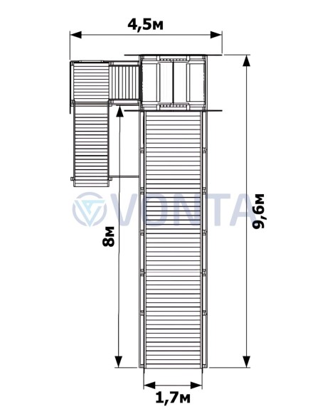 Зимняя горка Sigma 1