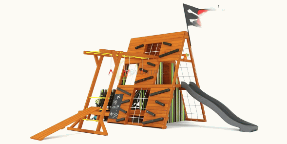 Спортивный домик Савушка База-5 с креслами