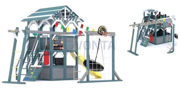 Детский игровой комплекс Савушка PlayHouse-2