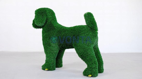 Топиари собака Бигль — газон Eco Green