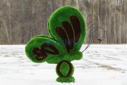 Топиари бабочка Какао — газон Premium