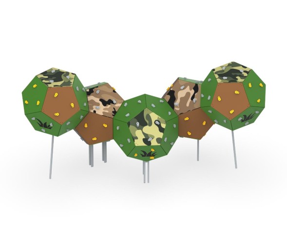 Лаз-додекаэдр «Хаки» Тип 5, 550.11.05