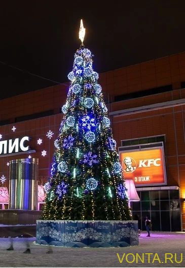 Уличная каркасная сосна «Уральская» 7 м