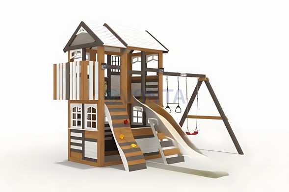 Детская площадка IgraGrad Клубный домик 3 Luxe мод.2