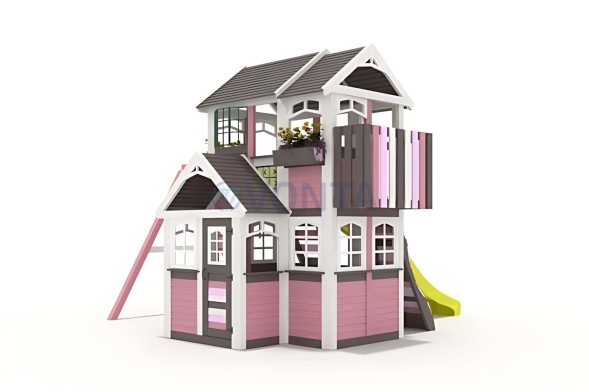 Детская площадка IgraGrad Клубный домик 3 Luxe мод.2