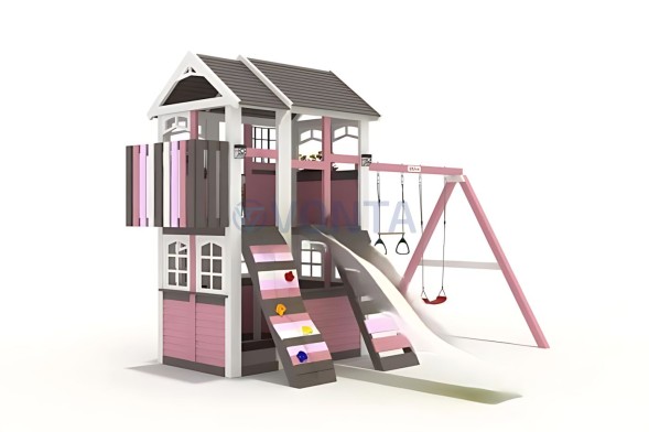 Детская площадка IgraGrad Клубный домик 3 Luxe мод.2