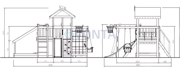 Детская площадка Савушка Baby play 13 (Priority)