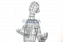 Габион женщина медитация, h=150см