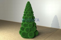 Топиари елочка шаровидная — газон Eco