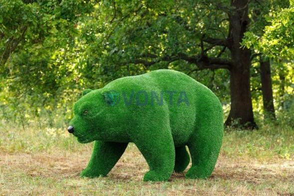 Топиари медведь папа — газон Eco