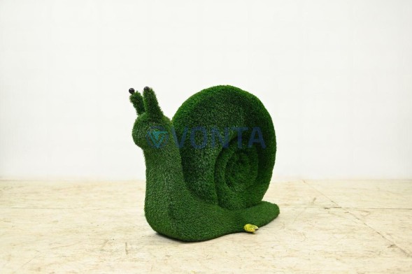 Топиари улитка садовая, h=70 — газон Deluxe Green